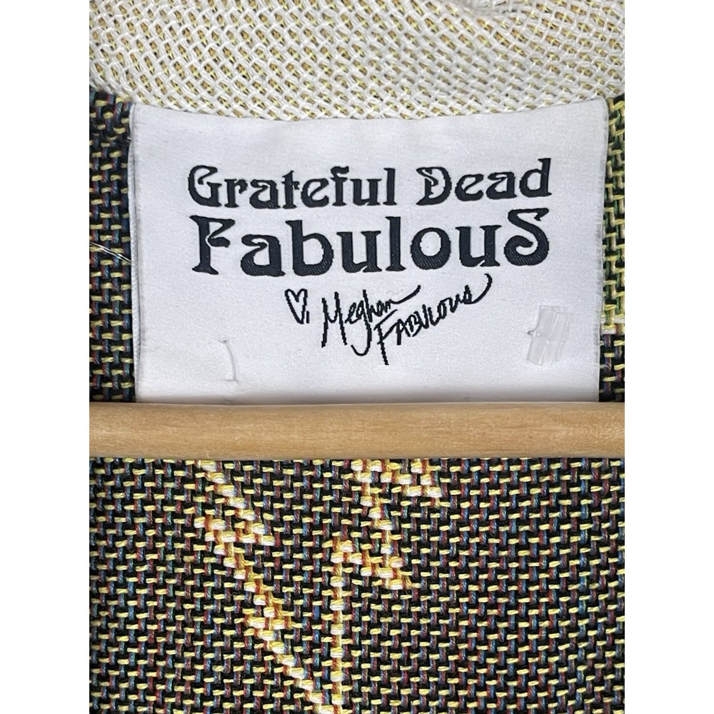 Grateful Dead Fabulous Blanket Yacht Coat Size M/L Deadhead Fringe Baroque RARE - Picture 13 of 16